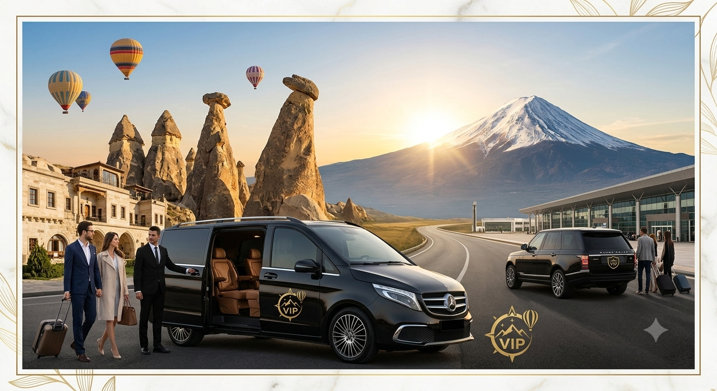 Luxury Transportation with Nevşehir and Kayseri VIP Transfers