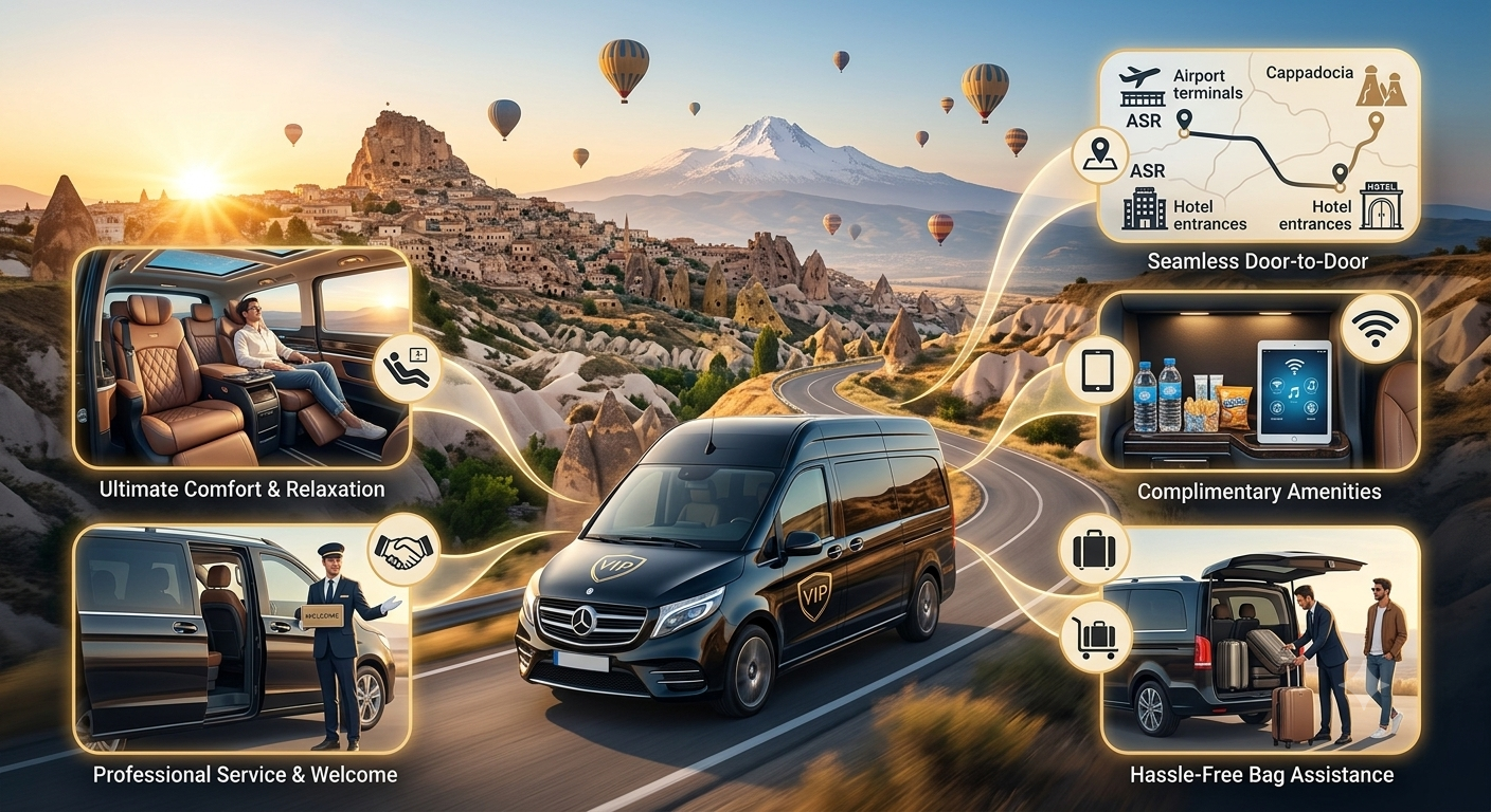 Advantages of Nevşehir and Kayseri Airport VIP Transfer